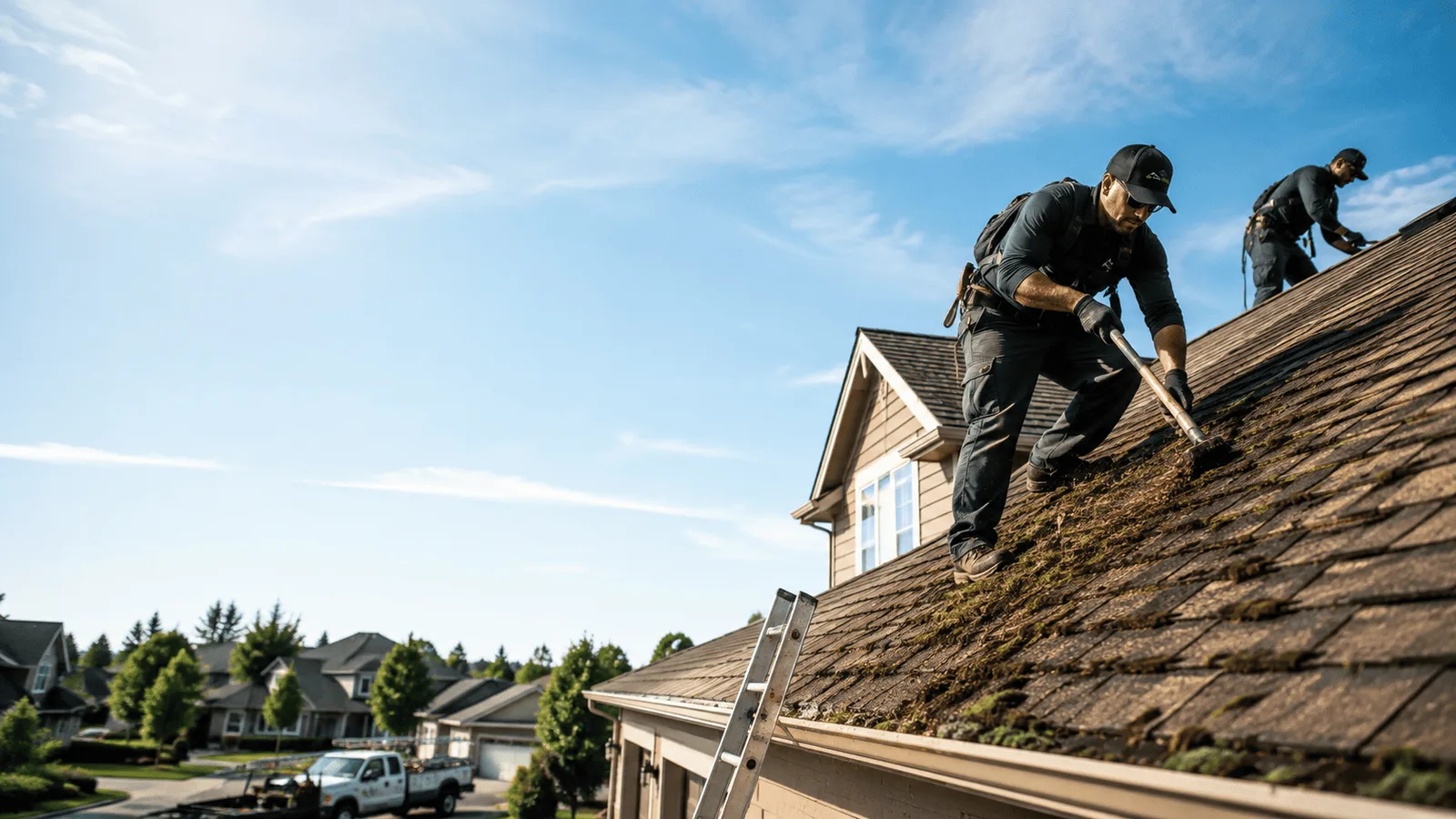Roof Moss Removal in Ellsworth, MI near me